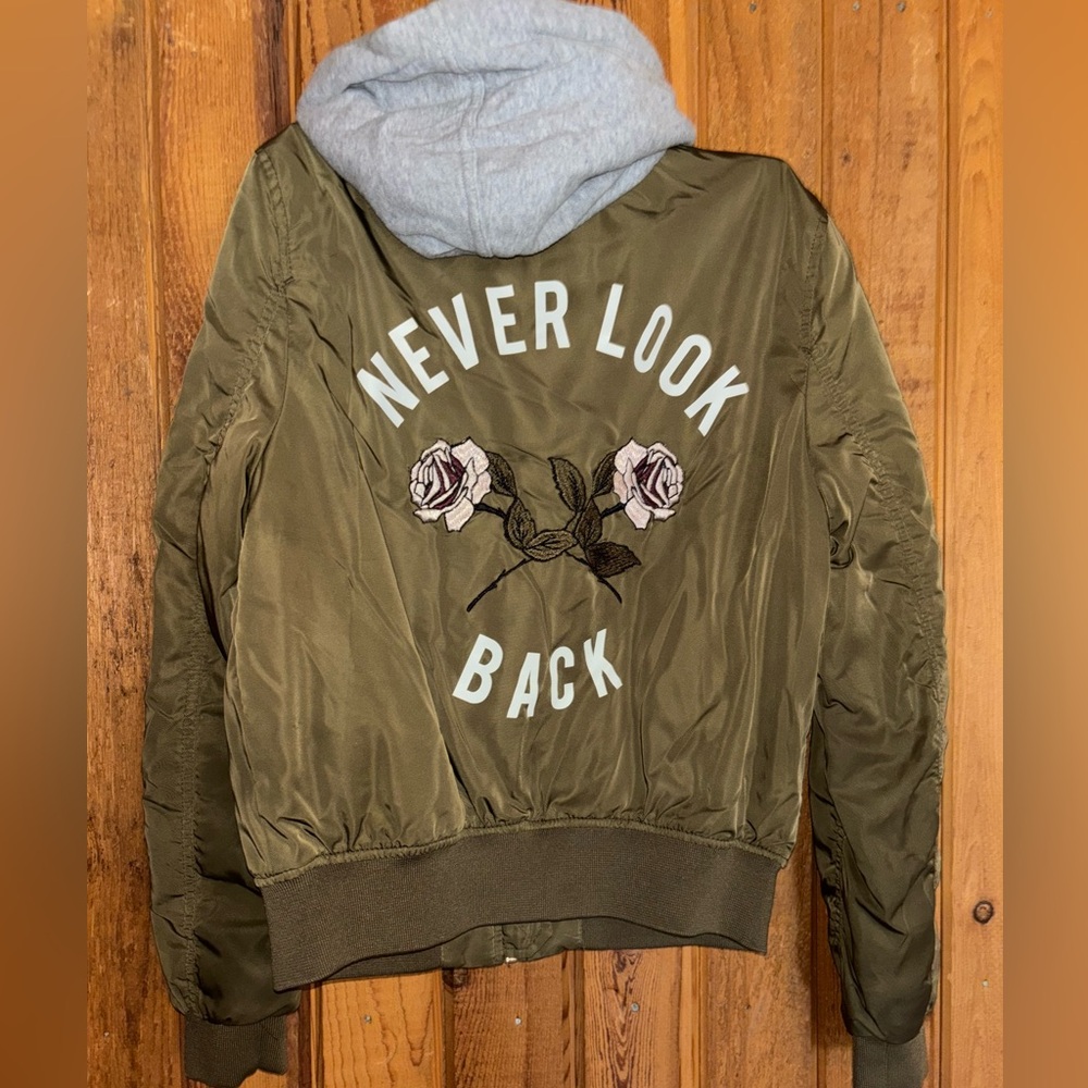 Girls Bomber Jacket H & M 10